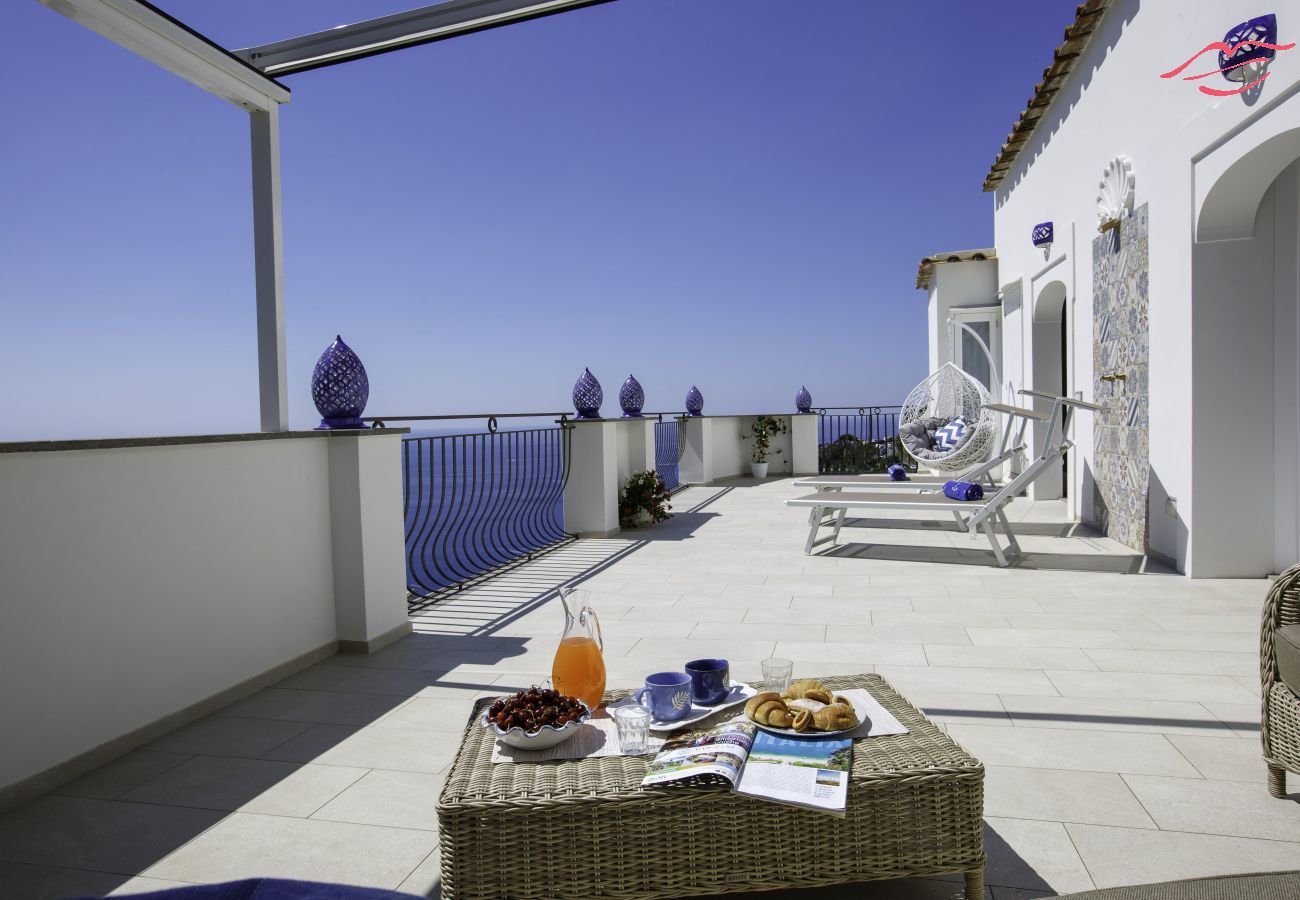 Villa en Positano - Villa Settemari Scrigno