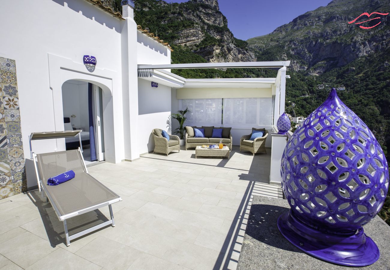 Villa en Positano - Villa Settemari Scrigno