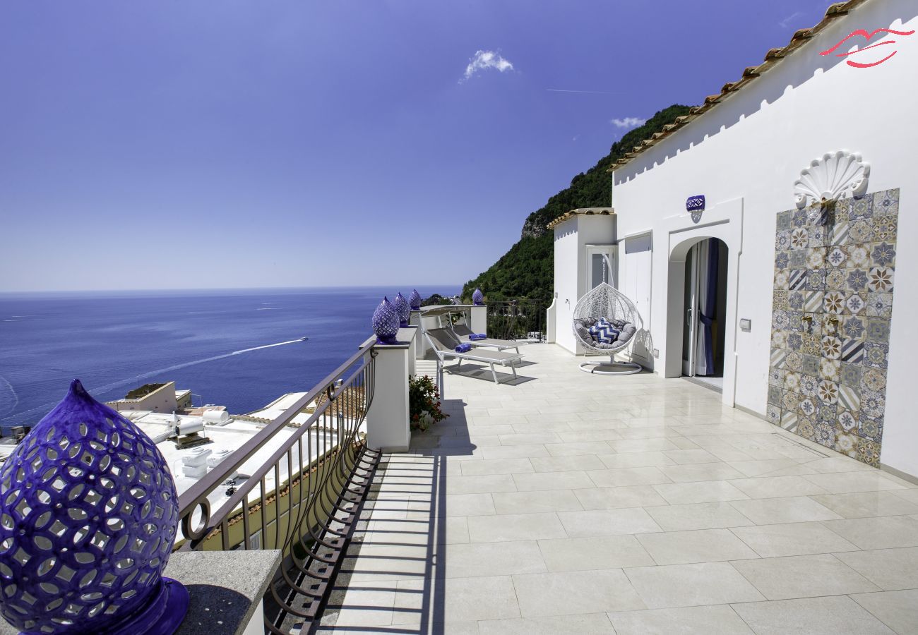 Villa en Positano - Villa Settemari Scrigno