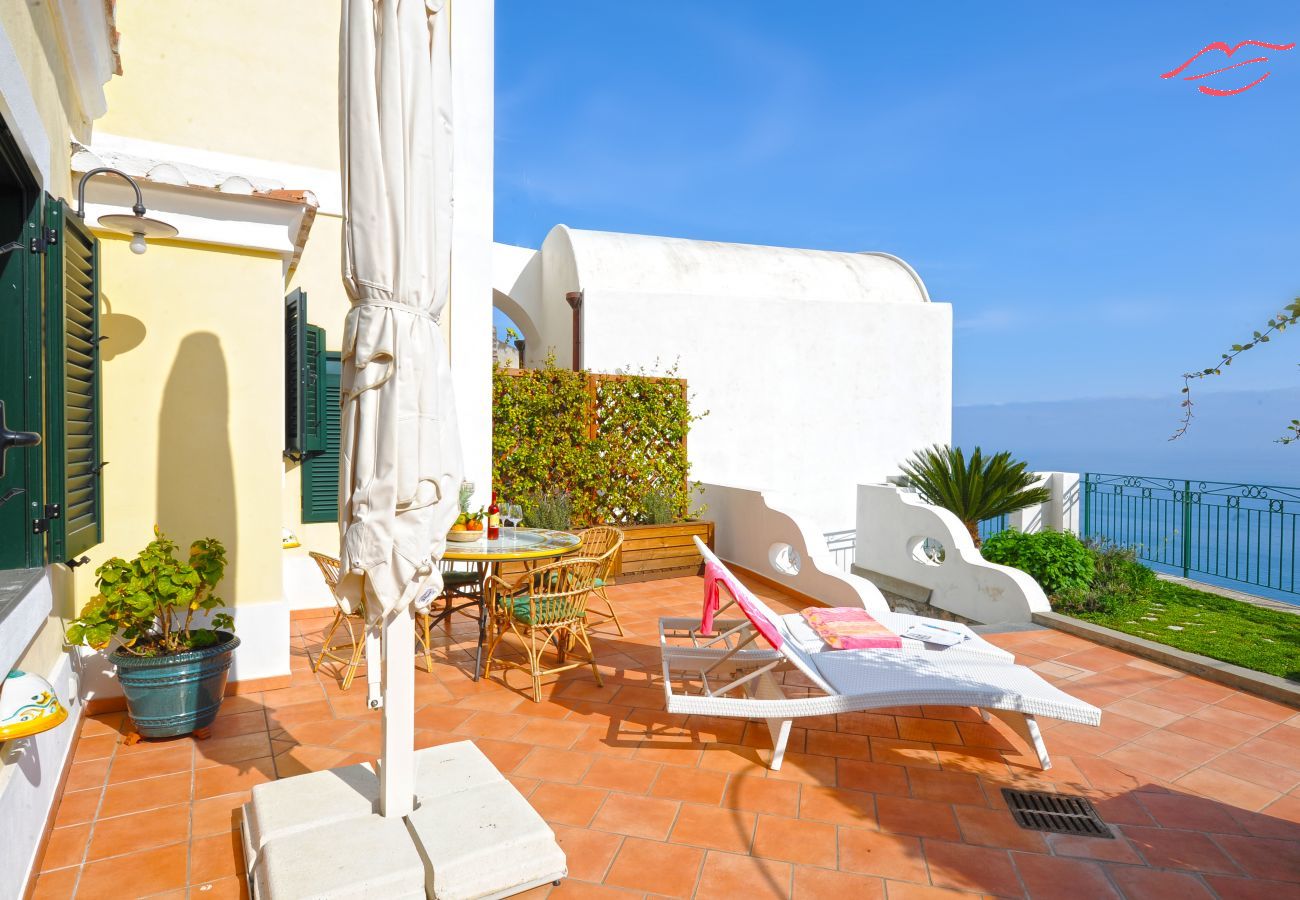 Villa à Praiano - Casa Alessia - Grande terrasse sur la mer