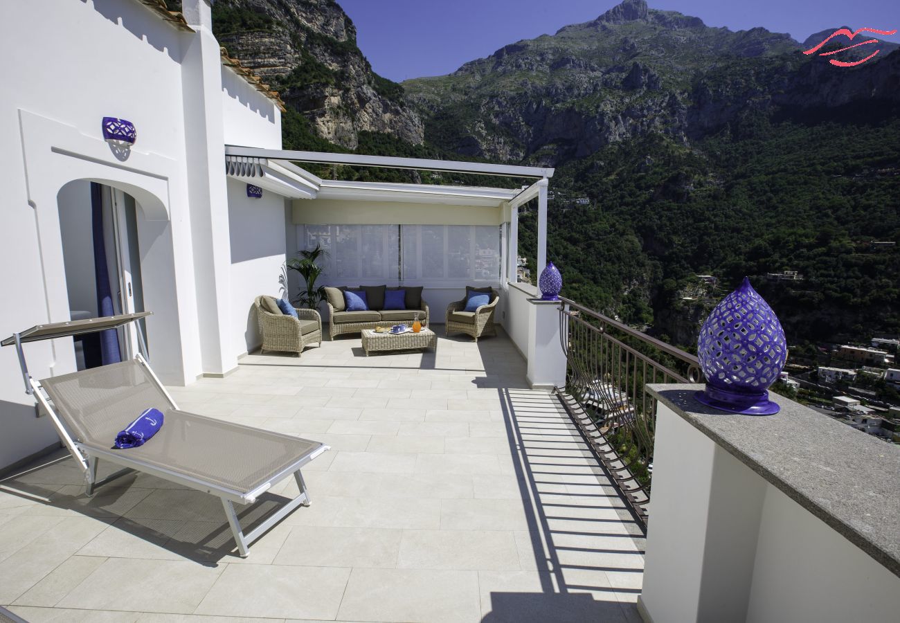 Villa a Positano - Villa Settemari Scrigno