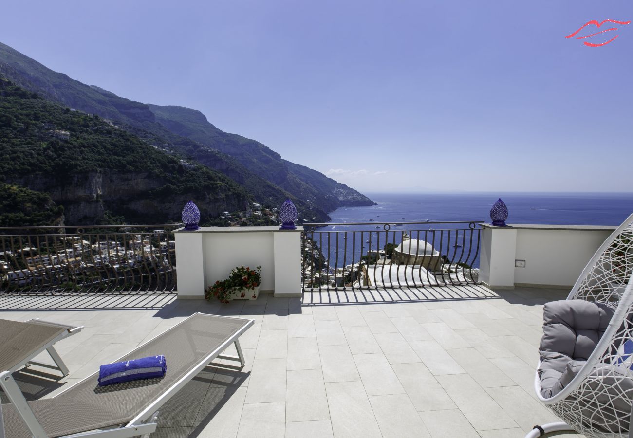 Villa a Positano - Villa Settemari Scrigno