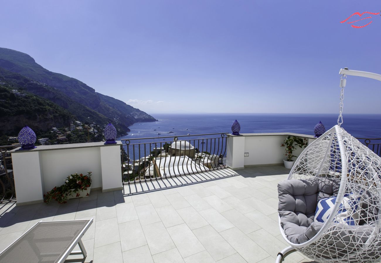 Villa a Positano - Villa Settemari Scrigno