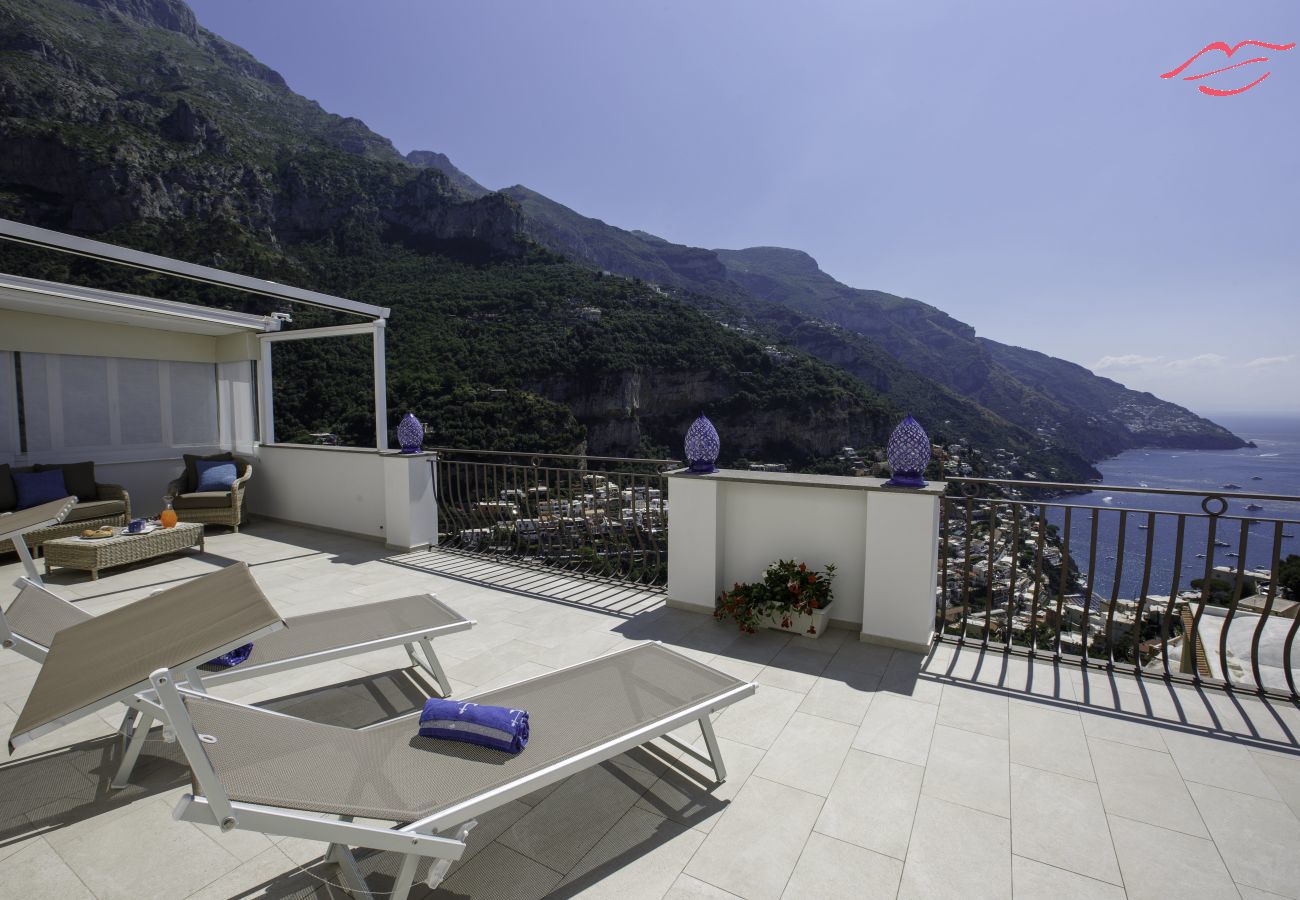 Villa a Positano - Villa Settemari Scrigno