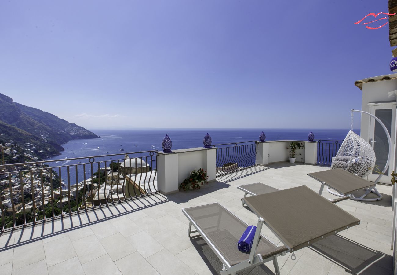 Villa a Positano - Villa Settemari Scrigno