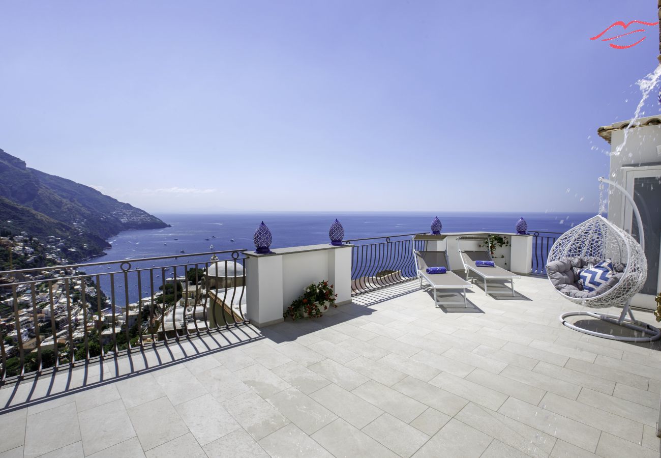 Villa a Positano - Villa Settemari Scrigno