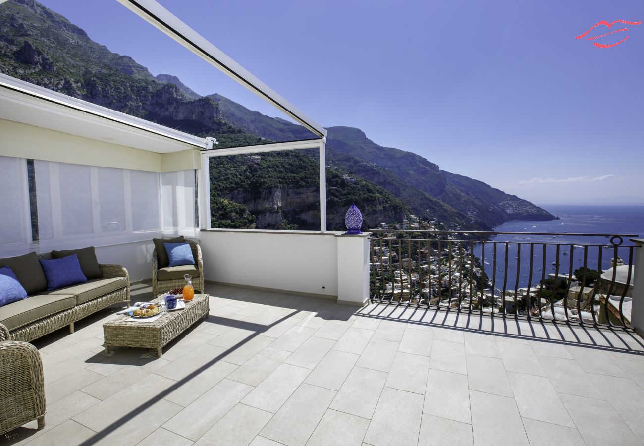 Villa a Positano - Villa Settemari Scrigno