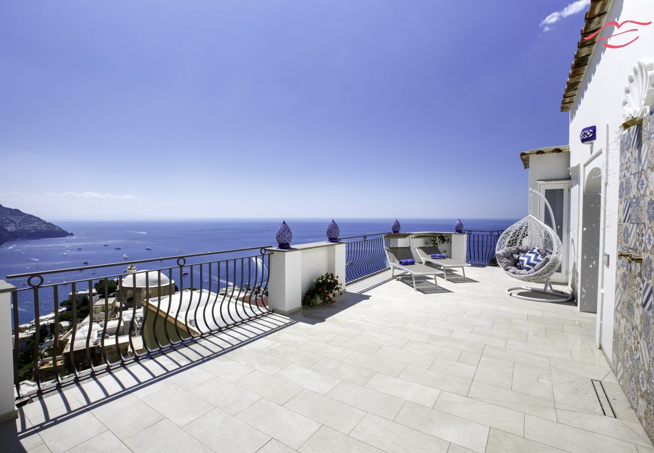 Villa a Positano - Villa Settemari Scrigno