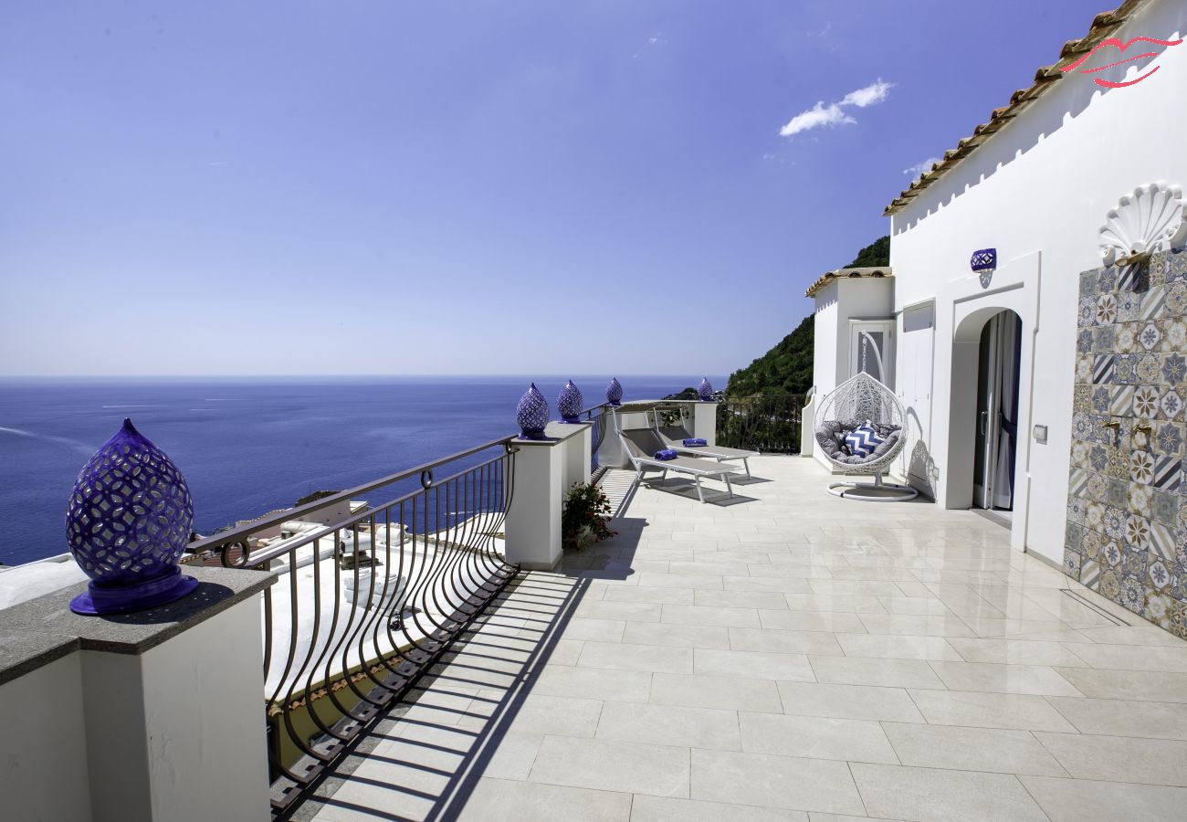 Villa a Positano - Villa Settemari Scrigno