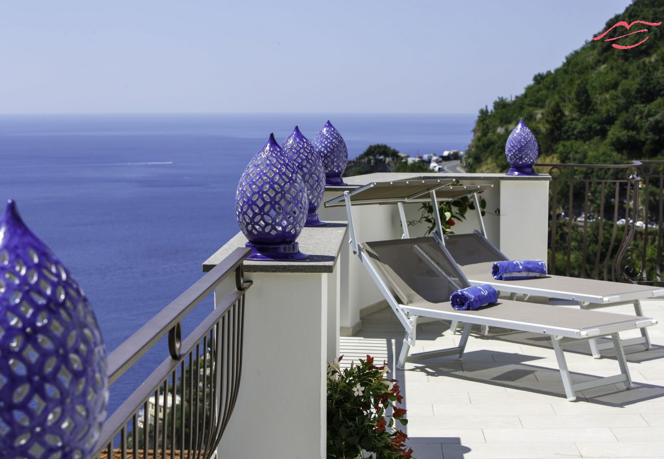 Villa a Positano - Villa Settemari Scrigno