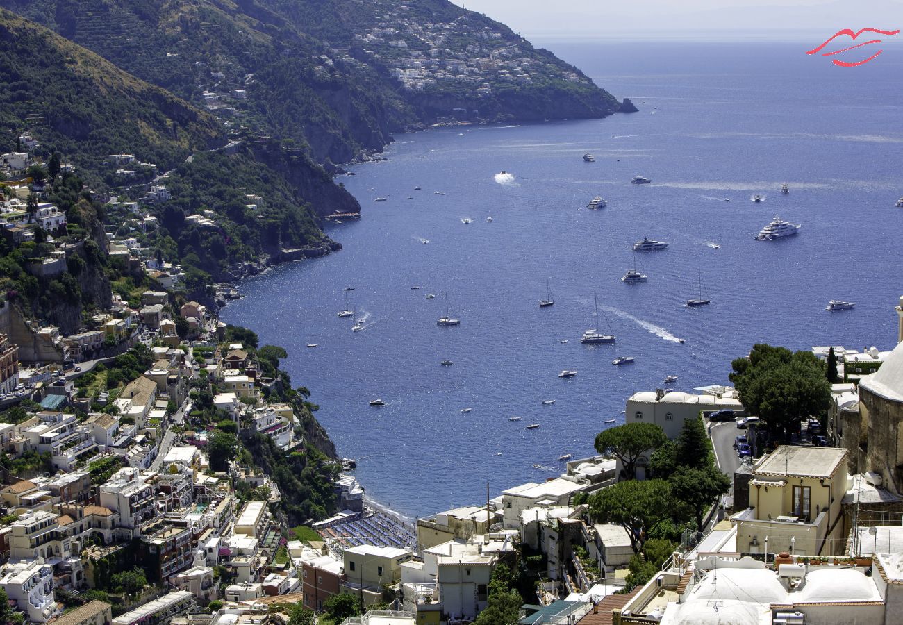 Villa a Positano - Villa Settemari Scrigno