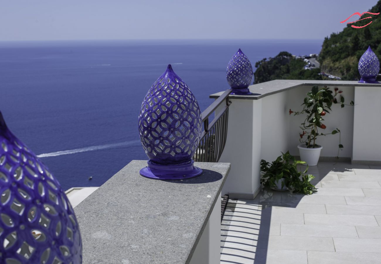 Villa a Positano - Villa Settemari Scrigno