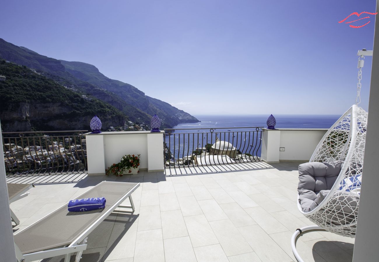 Villa a Positano - Villa Settemari Scrigno