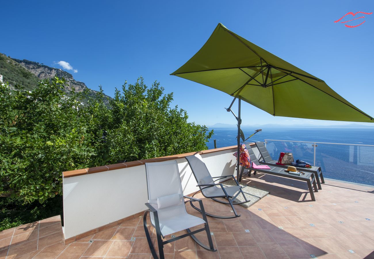 Casa a Praiano - La Dimora di Euribia - Sospesa tra cielo e mare 